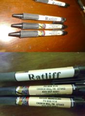 RATLIFF INK PENS